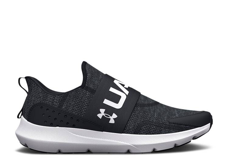 

Кроссовки Under Armour SURGE 3 SLIP GS 'BLACK WHITE', черный
