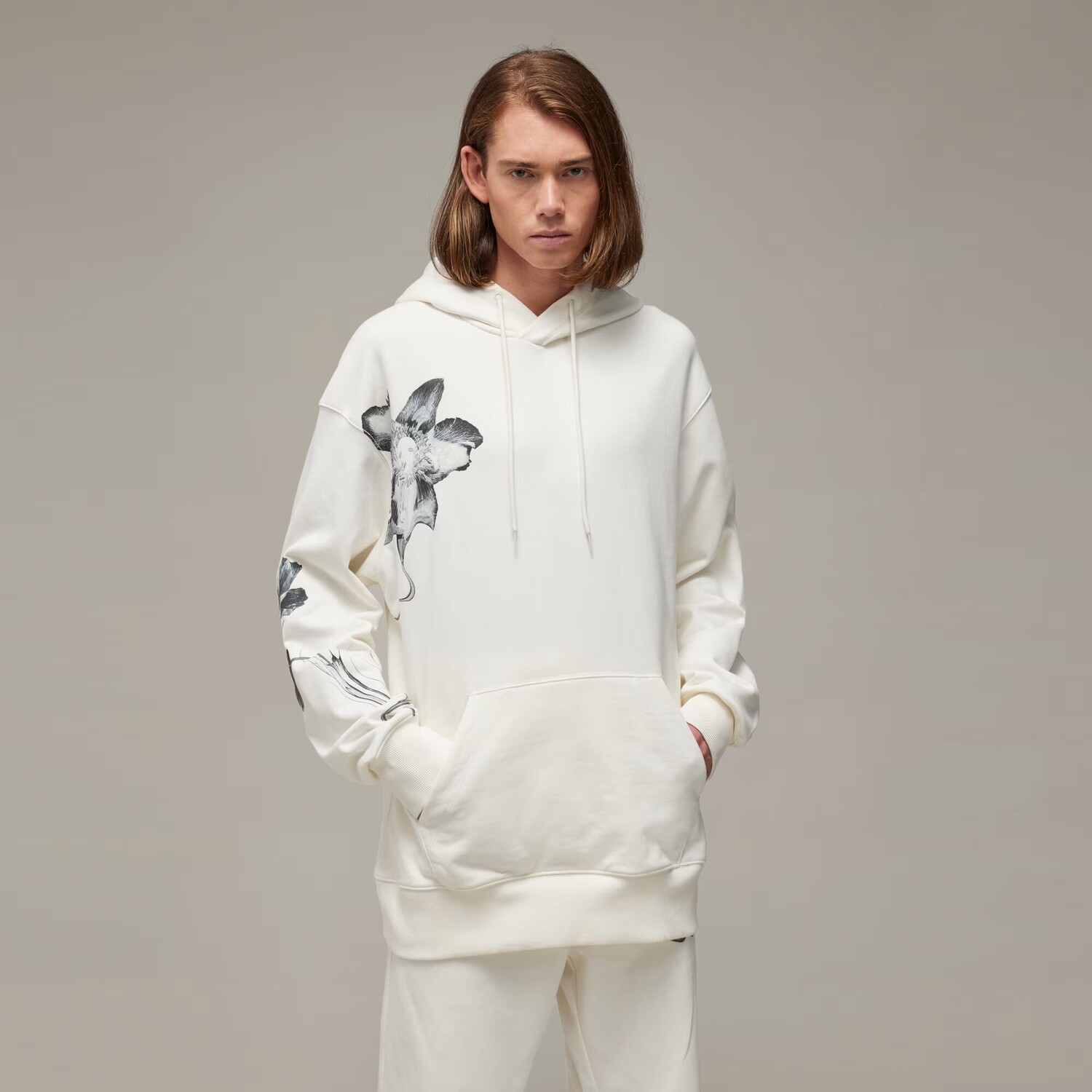

Толстовка Y-3 с рисунком френч терри Adidas