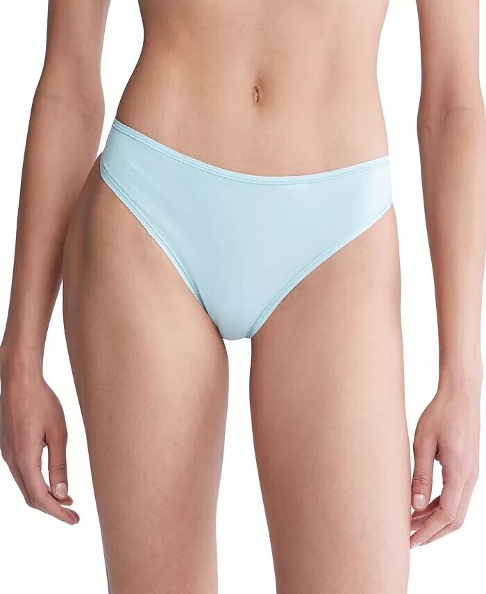 

Нижнее белье из хлопка в форме стрингов QD3643 Calvin Klein, синий