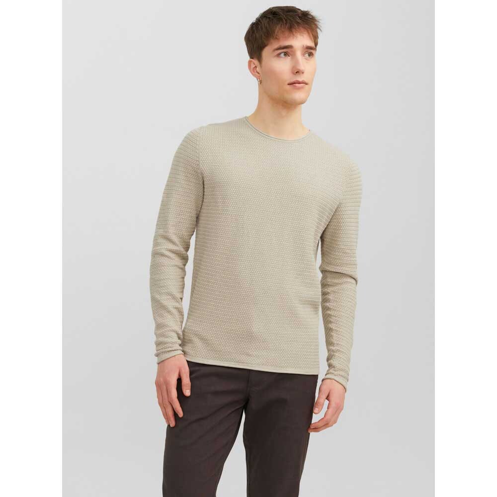 

Свитер Jack & Jones Blumiguel Crew Neck, бежевый