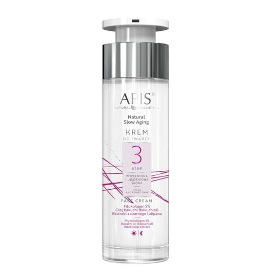 

Крем для лица Step 3 для наполненной и упругой кожи, 50 мл Apis, Natural Slow Aging