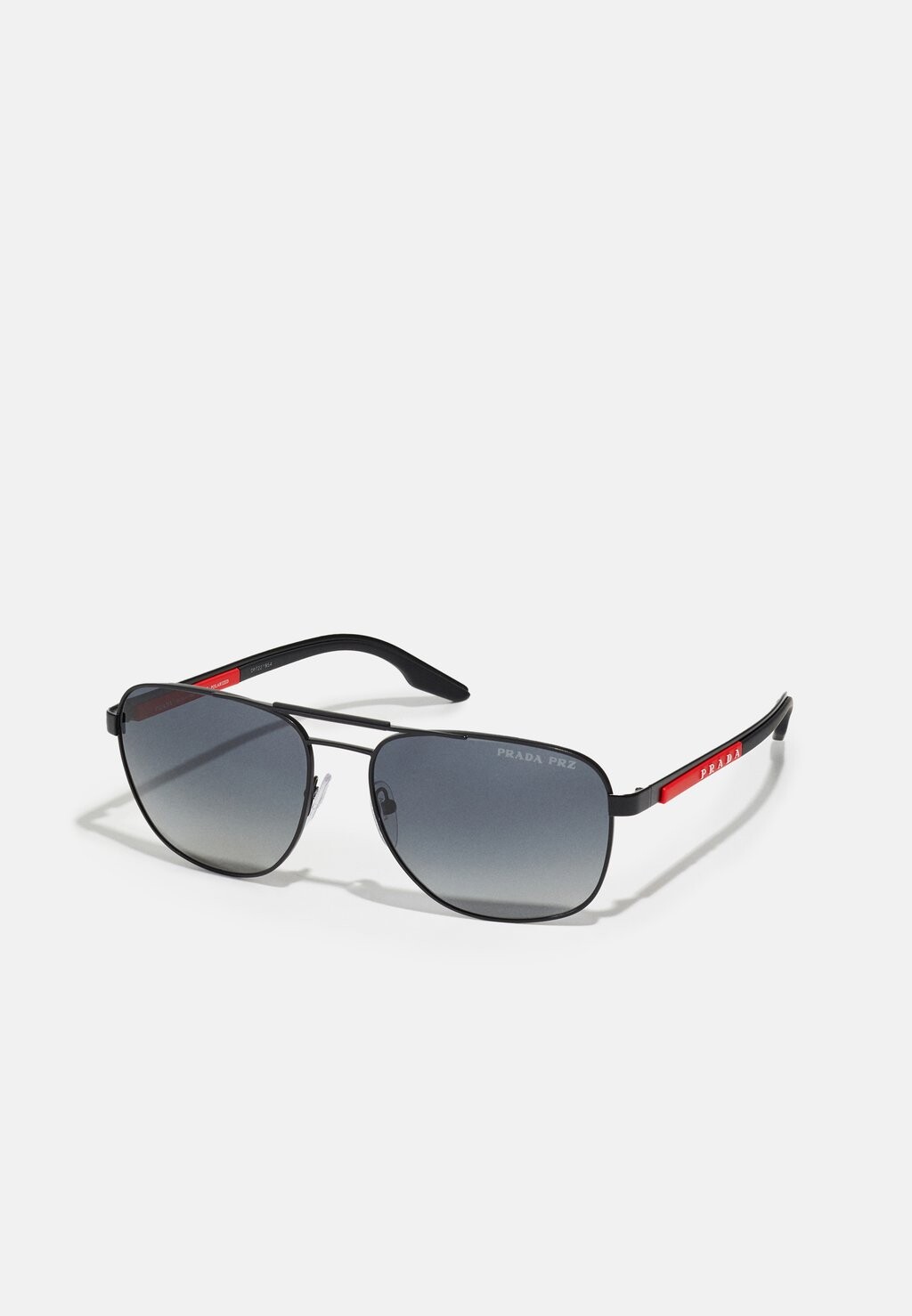 

Солнцезащитные очки Prada Linea Rossa, цвет matte black