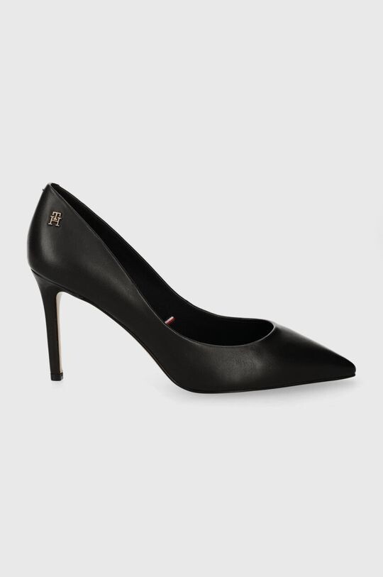

Кожаные туфли на высоком каблуке ESSENTIAL POINTED PUMP Tommy Hilfiger, черный