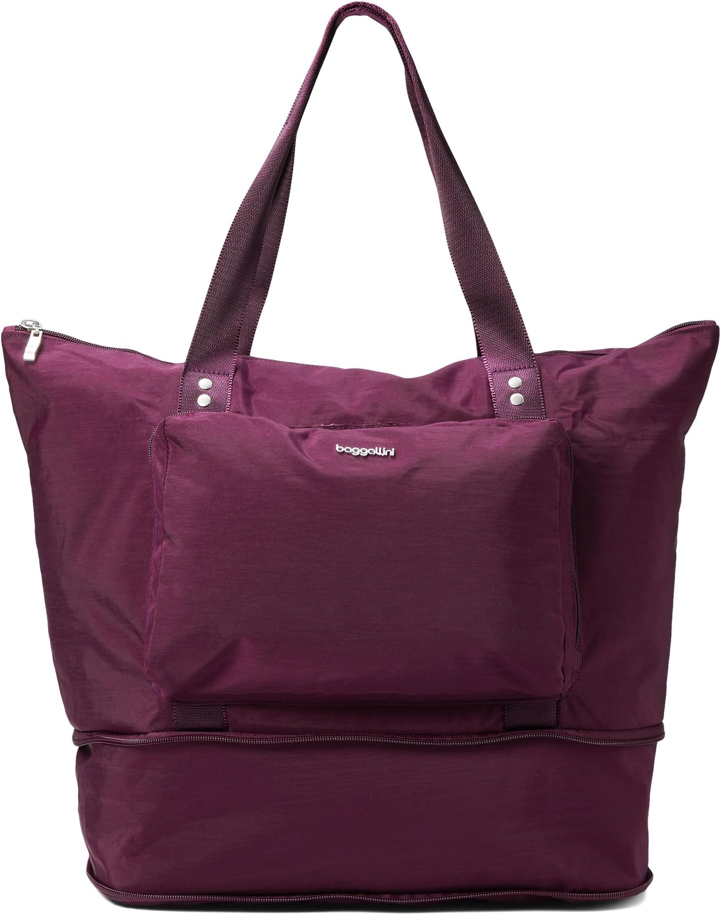 Складная сумка-тоут Carryall Baggallini, цвет Mulberry