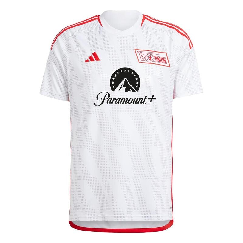 

1. ФК Юнион Берлин, выездная футболка 23/24 (подростки) ADIDAS, цвет blanco