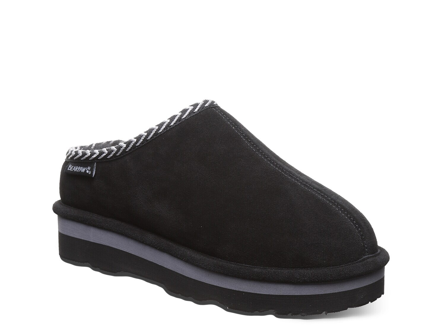 

Тапочки Bearpaw Martis, черный / серый