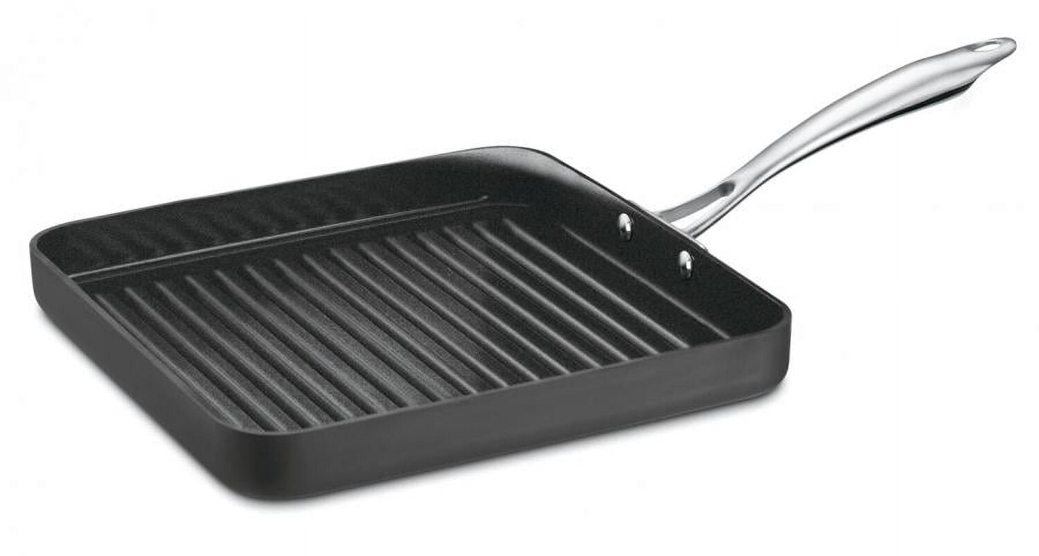 

Сковорода-гриль квадратная Cuisinart Greengourmet, серый / черный