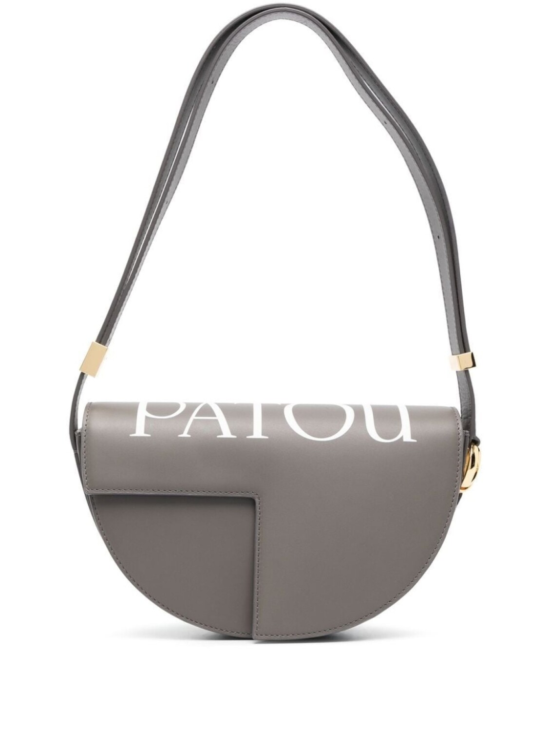 

Patou Le Patou logo-print shoulder bag, серый