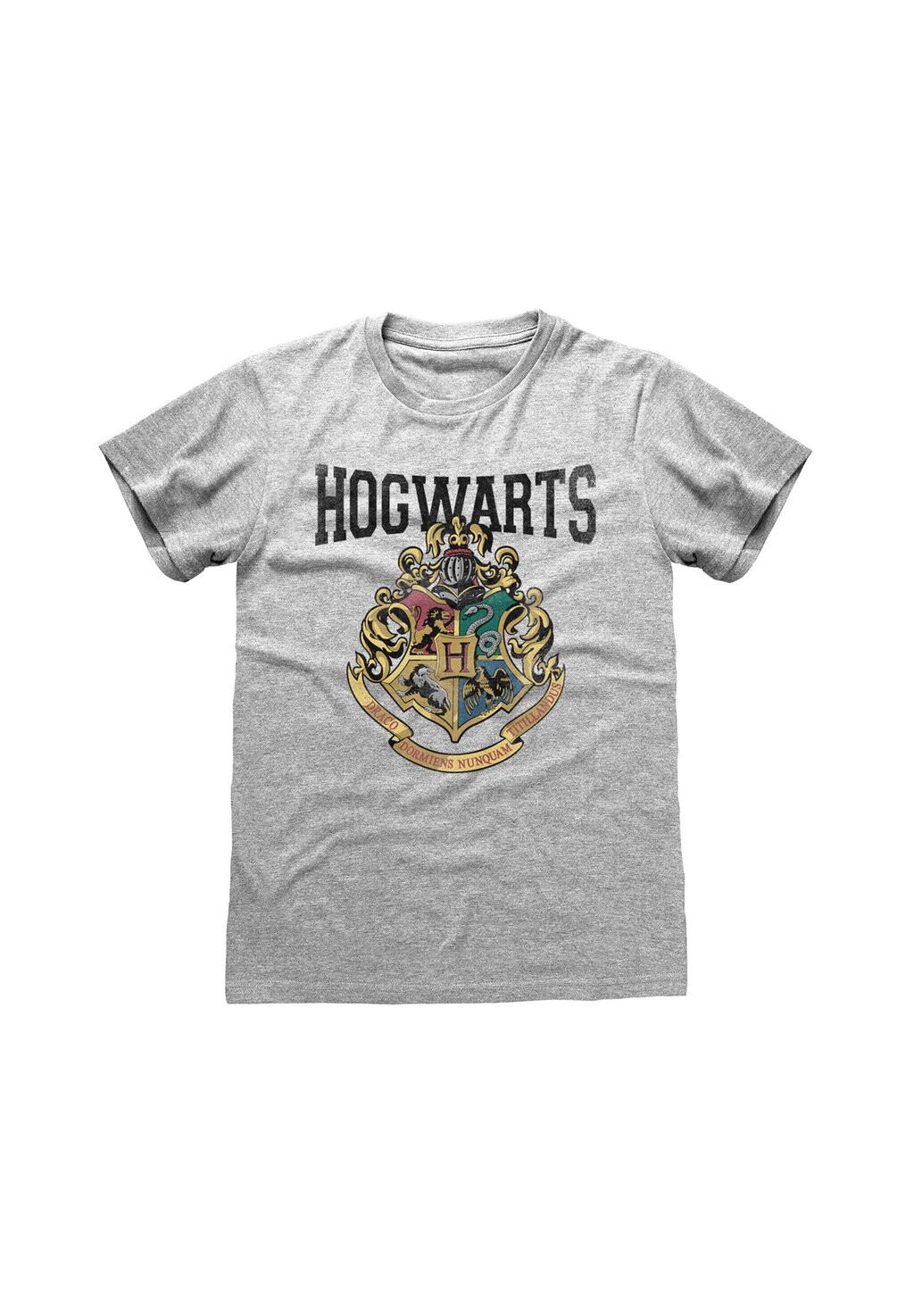 

Футболка с принтом HARRY POTTER HOGWARTS COLLEGE CREST Harry Potter, цвет Mottled Light Grey