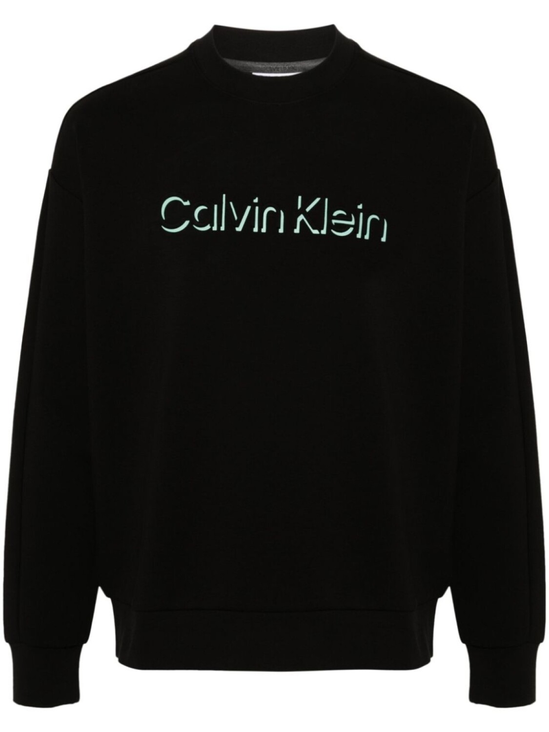 

Calvin Klein толстовка с тисненым логотипом, черный