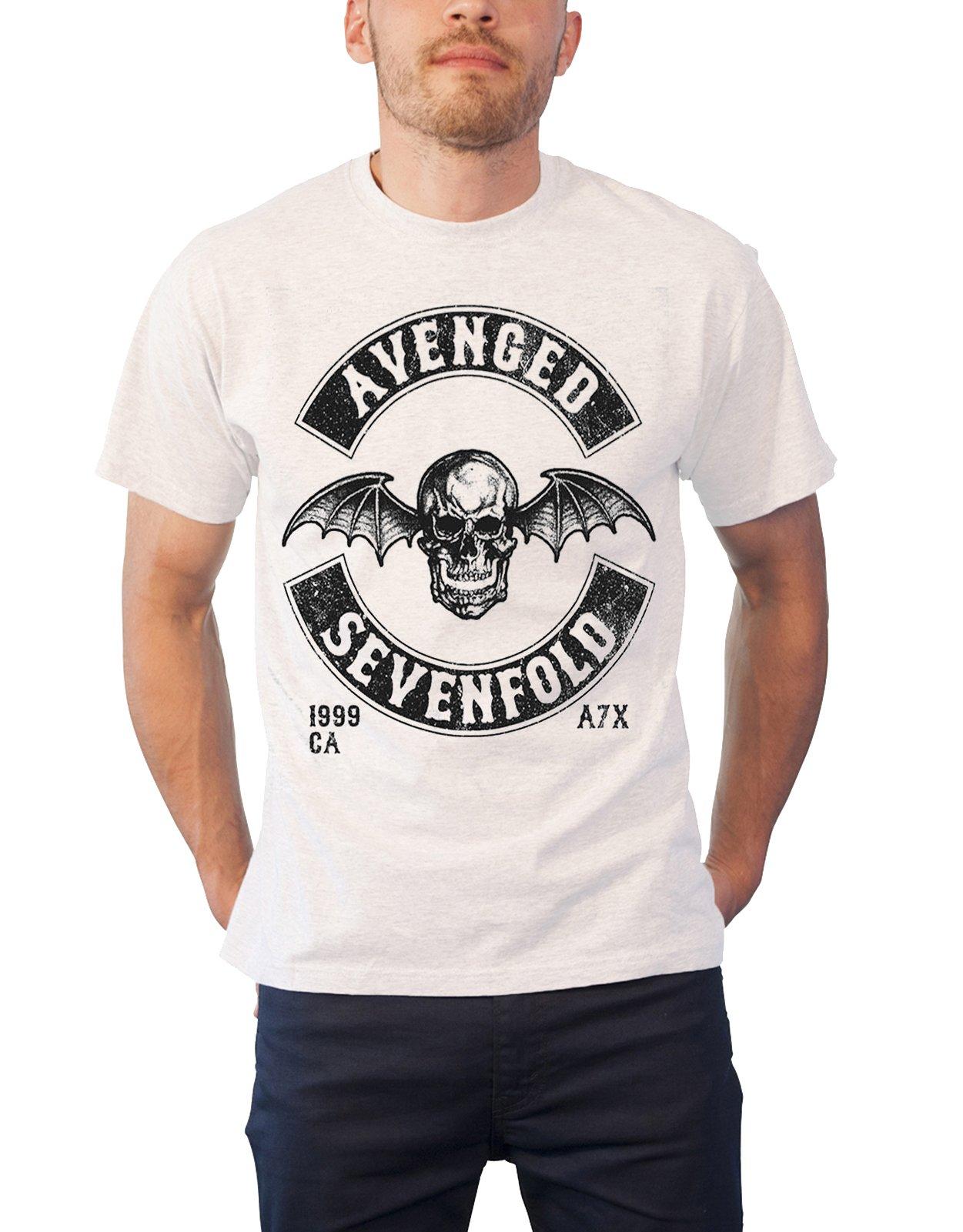 Футболка с принтом «Мото» Avenged Sevenfold, белый