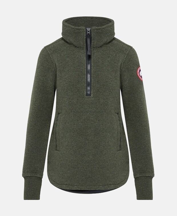 

Шерстяной джемпер Canada Goose, хаки