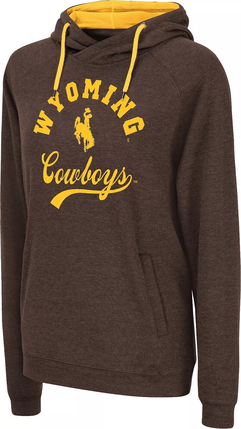

Colosseum Женская коричневая толстовка Wyoming Cowboys