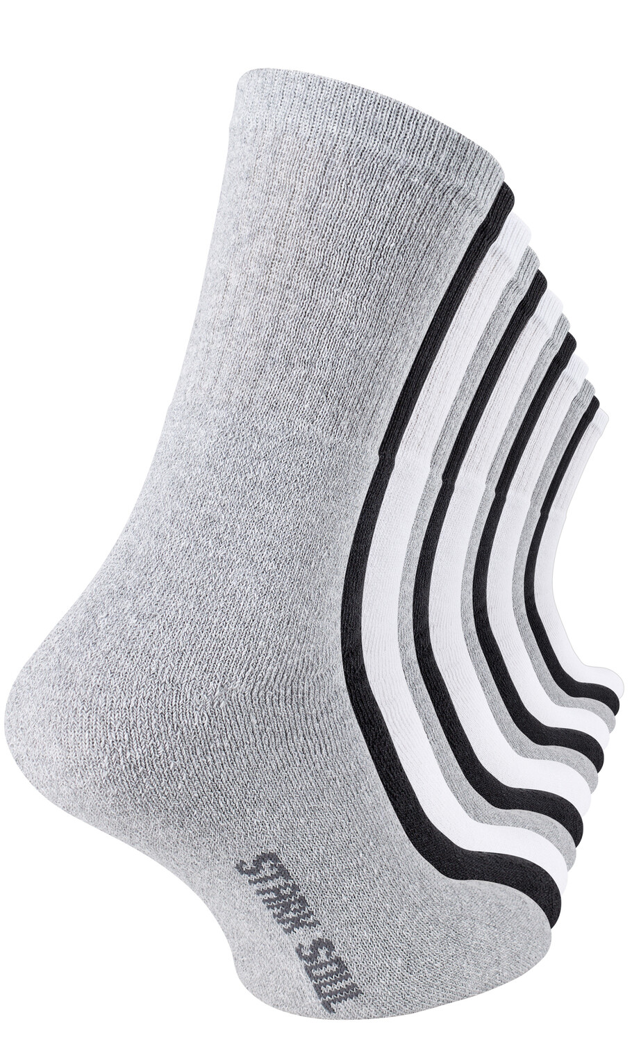 

Носки Stark Soul 12 шт Tennis, Frottee, цвет Schwarz/Weiss/Grau Mix