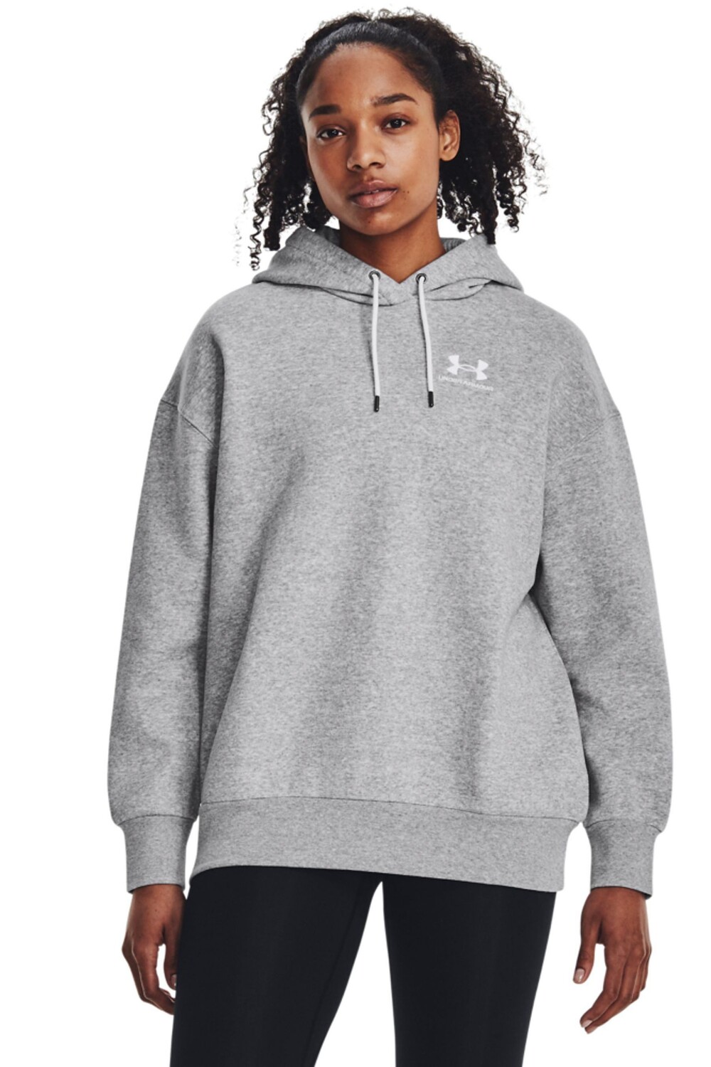 

Толстовка из флиса Essential зеленого цвета в стиле оверсайз Under Armour, серый, Зеленый