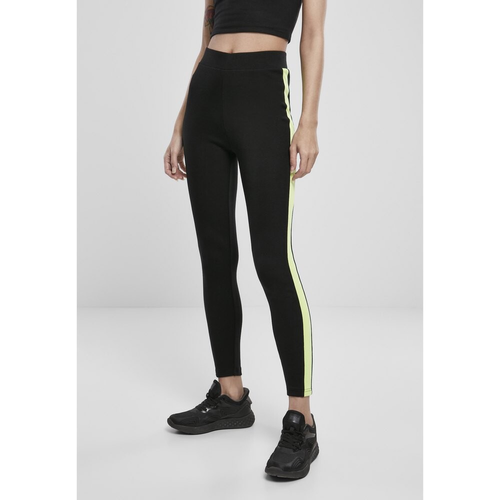 

Леггинсы Urban Classics Neon Stripe, черный