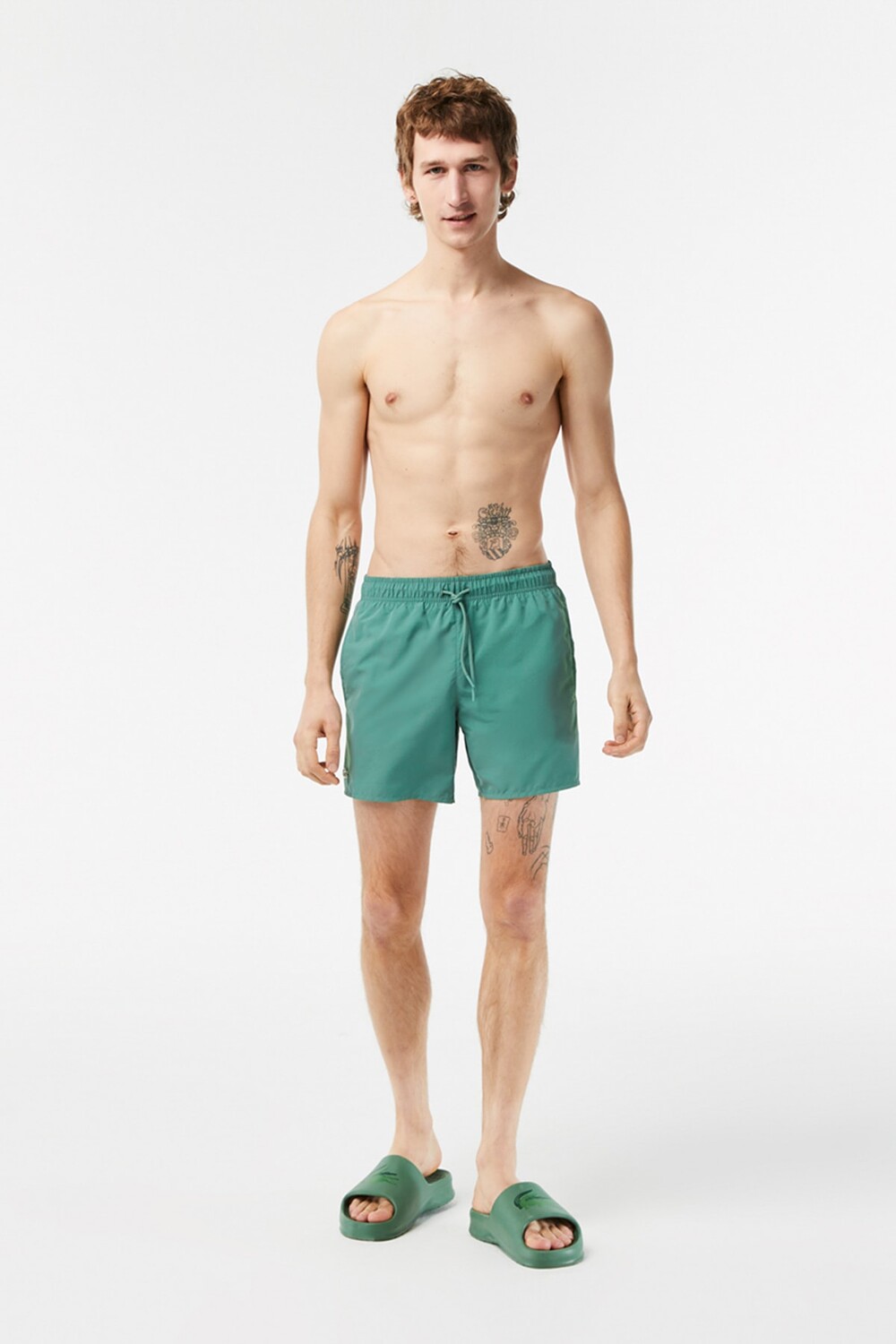 

Шорты для плавания - Хаки - Однотонные Lacoste