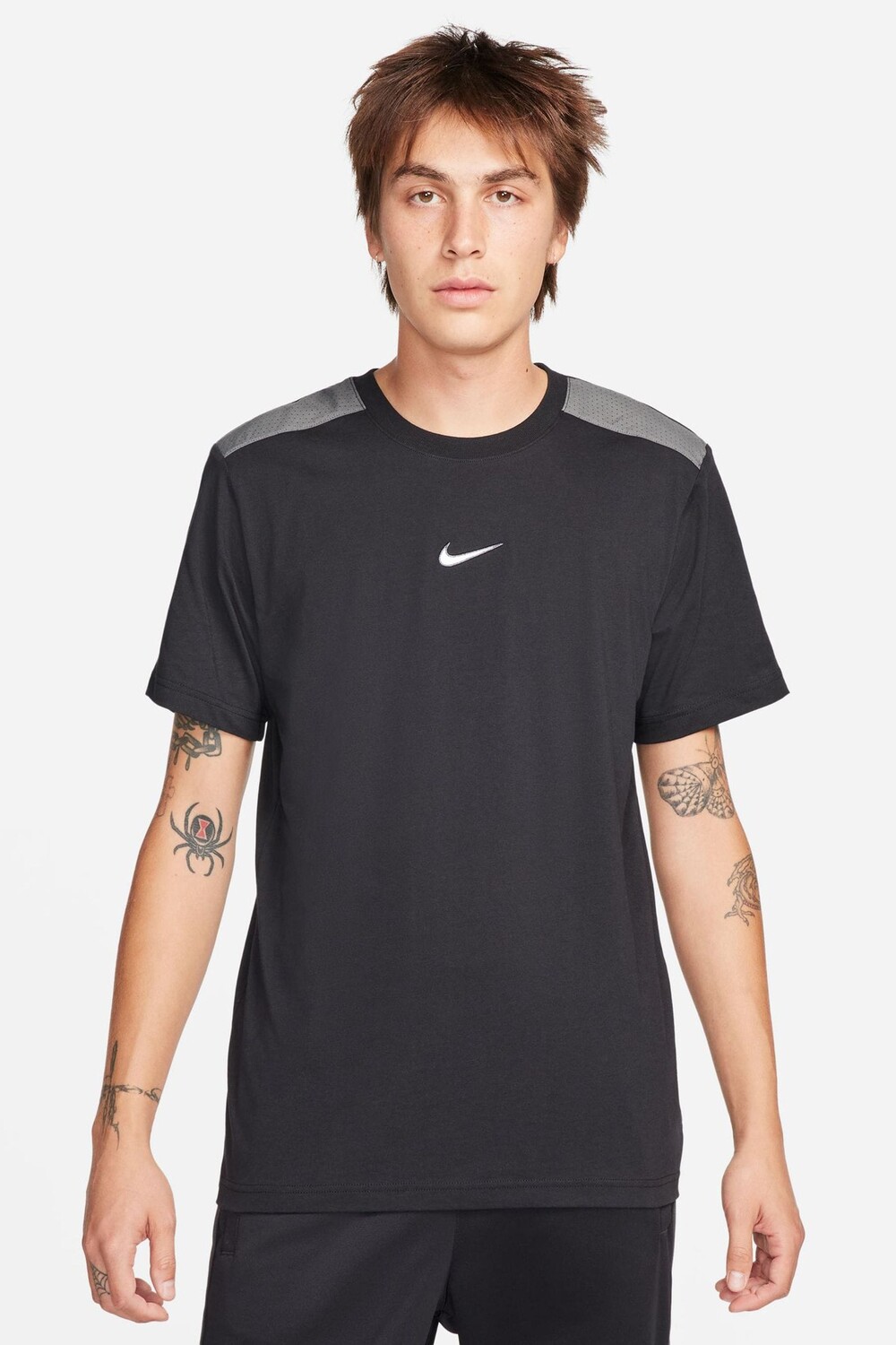 

Спортивная футболка с цветными блоками Nike, черный