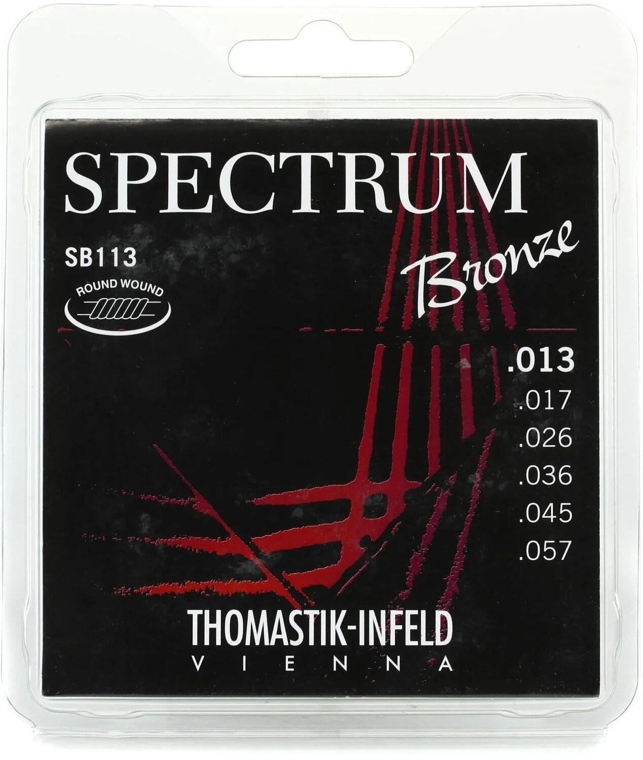 

Струны для акустической гитары Thomastik-Infeld SB113 Spectrum Bronze — .013-.057 средние