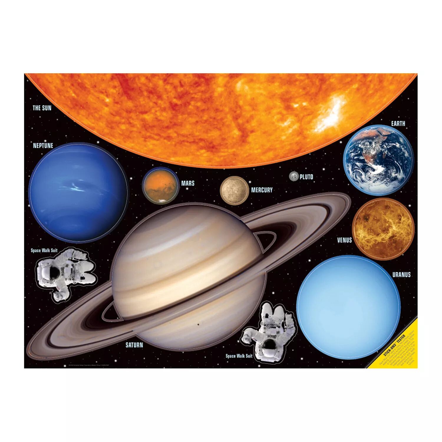 

Наклейки «Великие исследования гигантских планет» Great Explorations