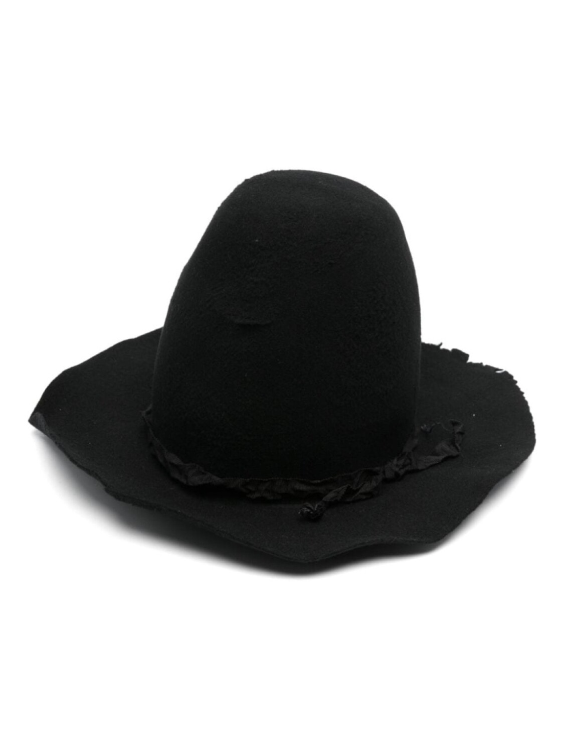 

Yohji Yamamoto проблемная фетровая шляпа, черный