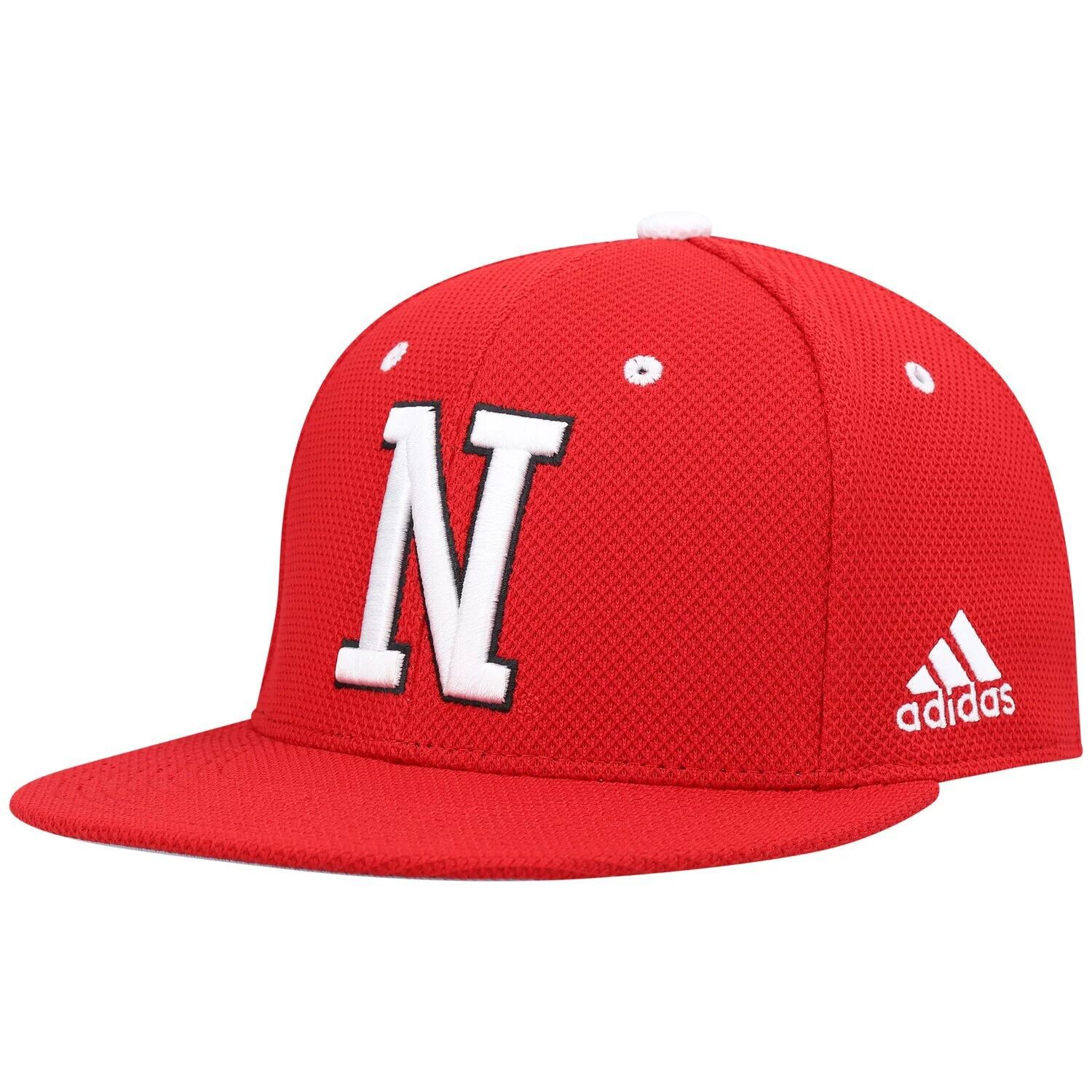 

Мужская бейсбольная бейсболка adidas Scarlet Nebraska Huskers Team On-Field
