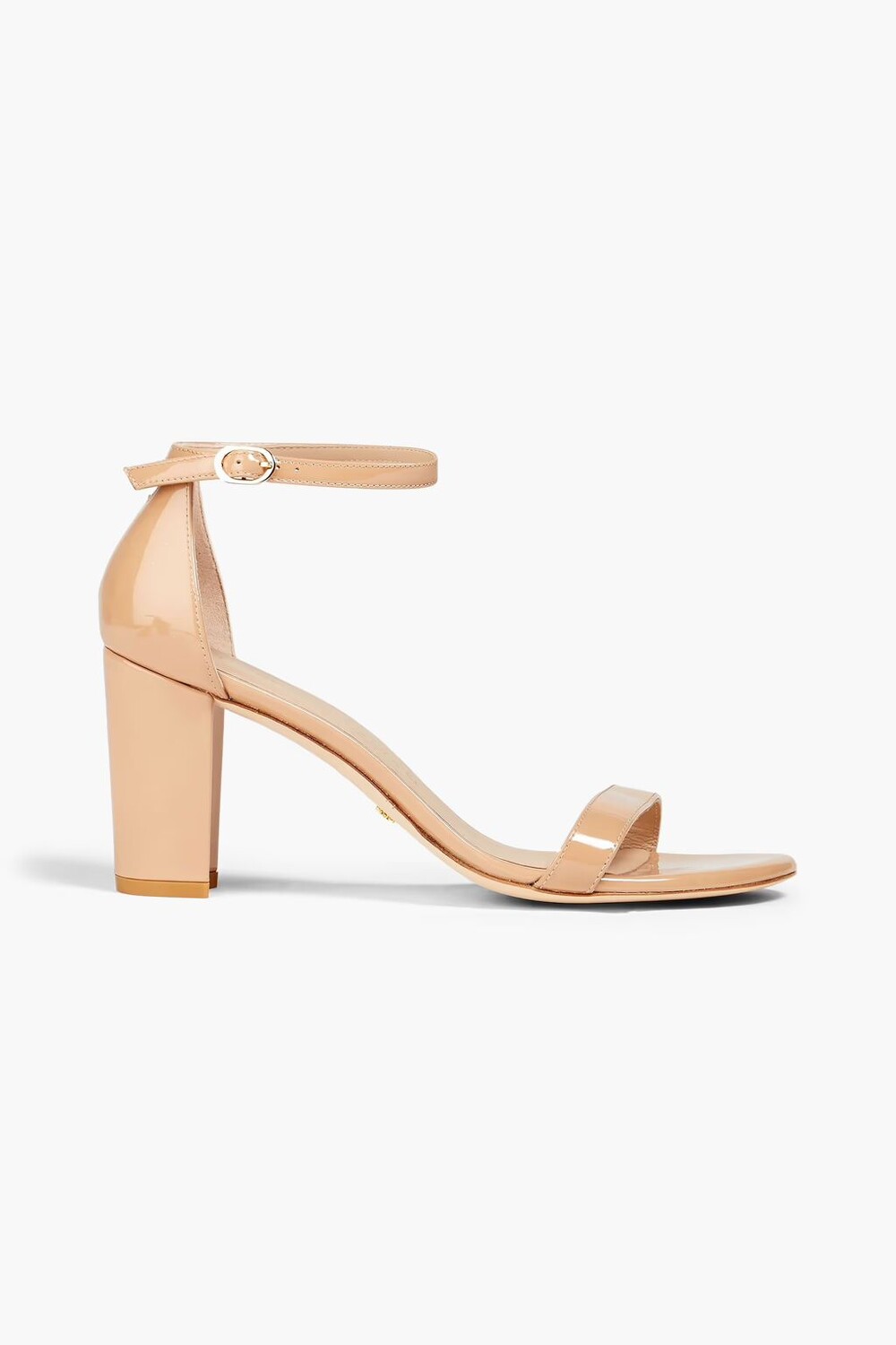 

Босоножки из лакированной кожи Stuart Weitzman, нейтральный