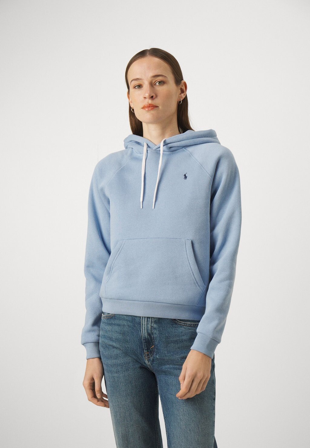 Толстовка Arctic Long Sleeve Polo Ralph Lauren, цвет chambray blue