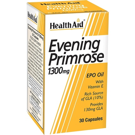 Масло вечерней примулы 1300 мг 30 капсул, Healthaid now foods super primrose масло примулы вечерней 1300 мг 120 капсул