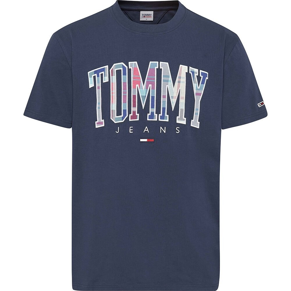 

Футболка Tommy Jeans Classic Tartan, синий
