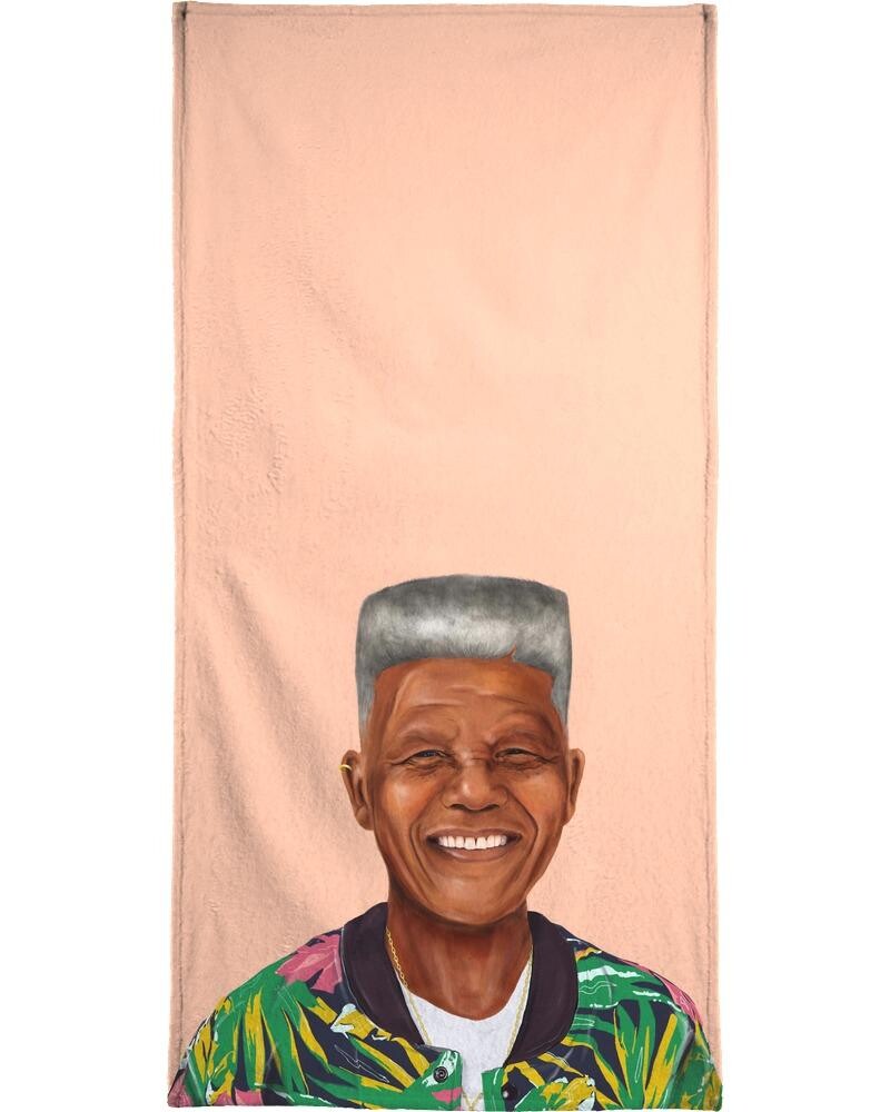 

Полотенце для ванной Juniqe Mandela, цвет Bunt & Rosa