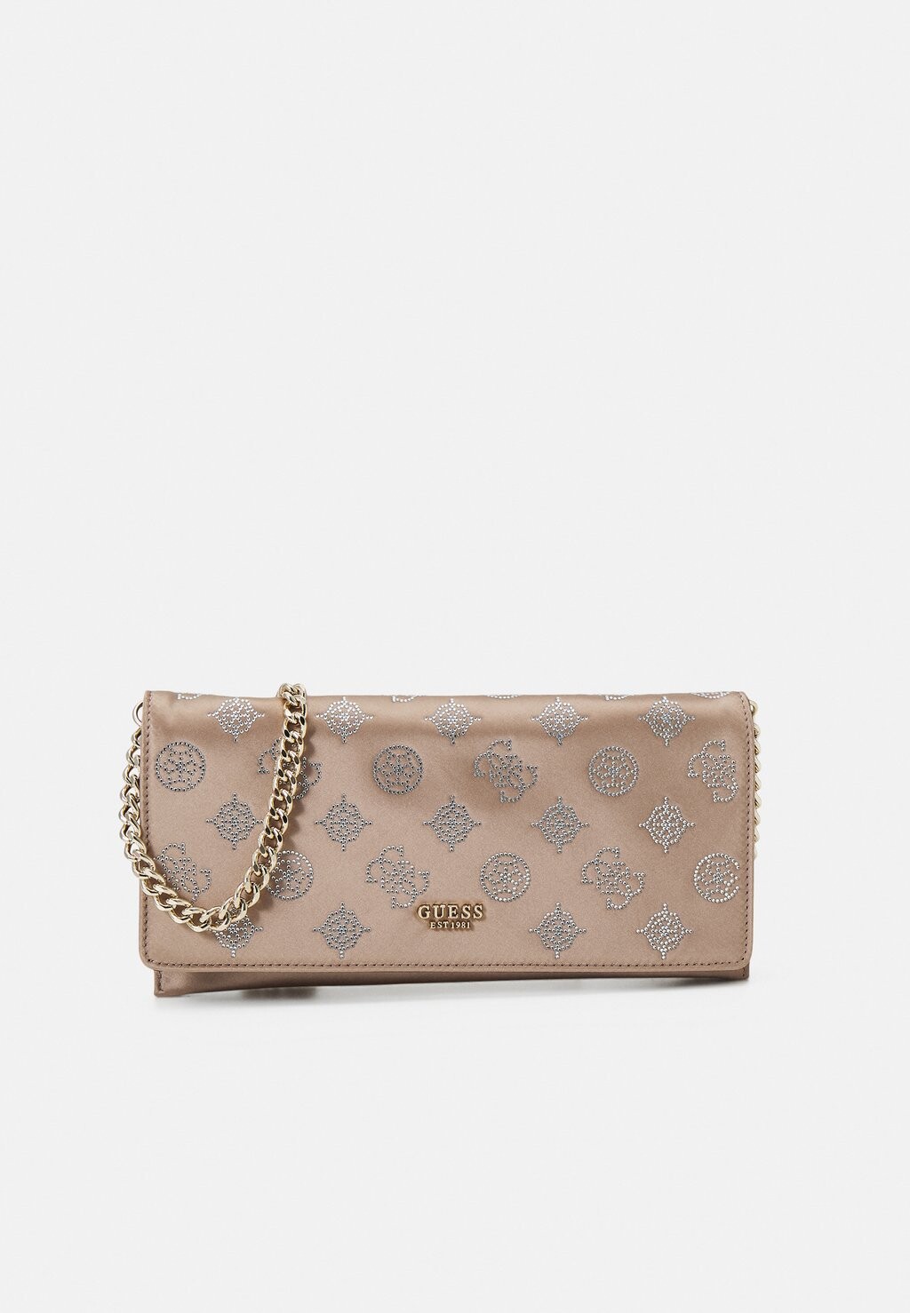 

Клатч Guess КЛАТЧ ПОЗОЛОЧЕННЫЙ ГЛАМУР, цвет champagne