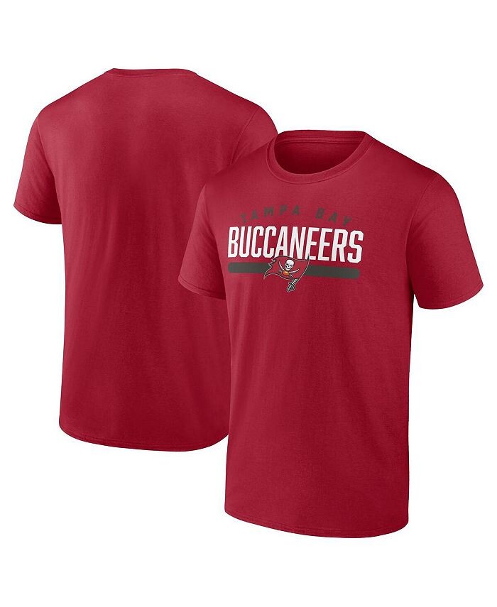

Мужская красная футболка с логотипом Tampa Bay Buccaneers Arc and Pill Fanatics, красный