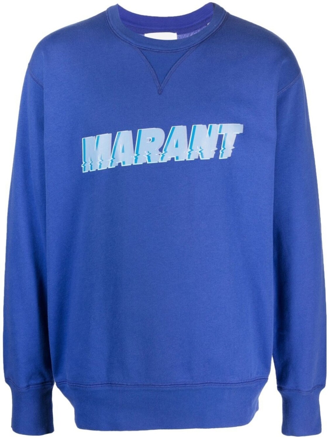 

Marant толстовка с логотипом, синий