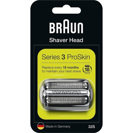 цена Сменная головка для электробритвы Series 3 Proskin 32S Silver, Braun