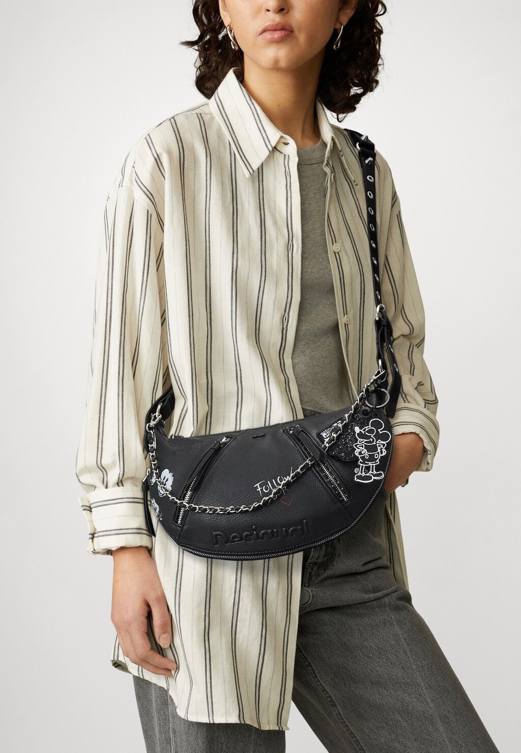 

Сумочка Desigual MICKEY ROCK KUWAIT MINI, черный