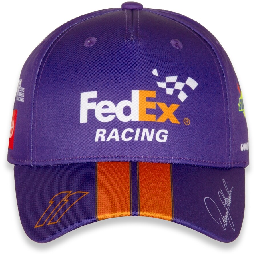 

Бейсболка Joe Gibbs Racing Team Collection Denny Hamlin, фиолетовый