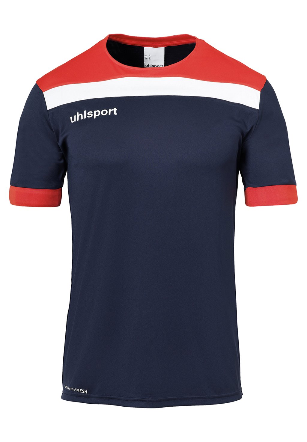 Футболка с принтом uhlsport, цвет marine/rot/weiß футболка с принтом uhlsport цвет marine marine