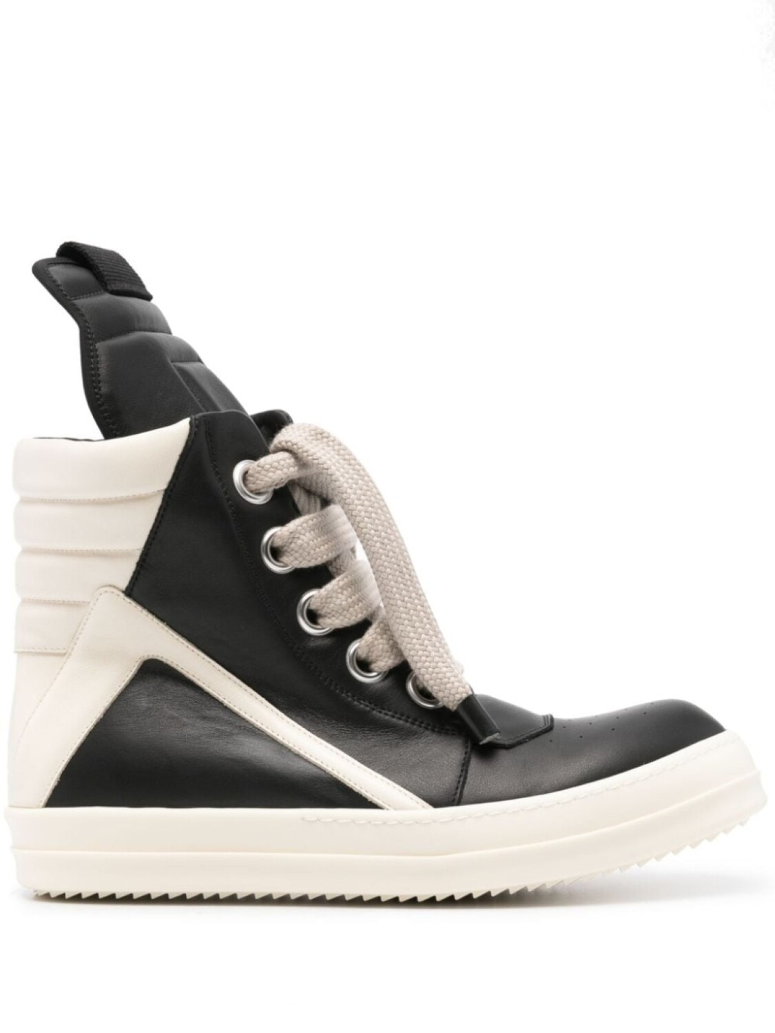 

Rick Owens высокие кеды Jumbolaced Geobasket, черный