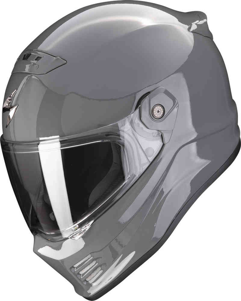 Твердый шлем Covert FX Scorpion, серый виниловая наклейка для мотоциклетного шлема