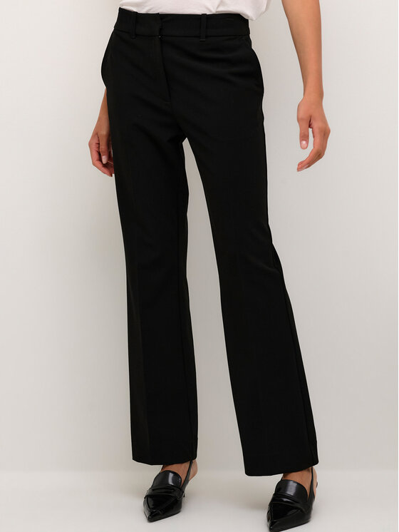 Тканевые брюки классического кроя Karen By Simonsen, черный рубашка классического кроя karen by simonsen белый