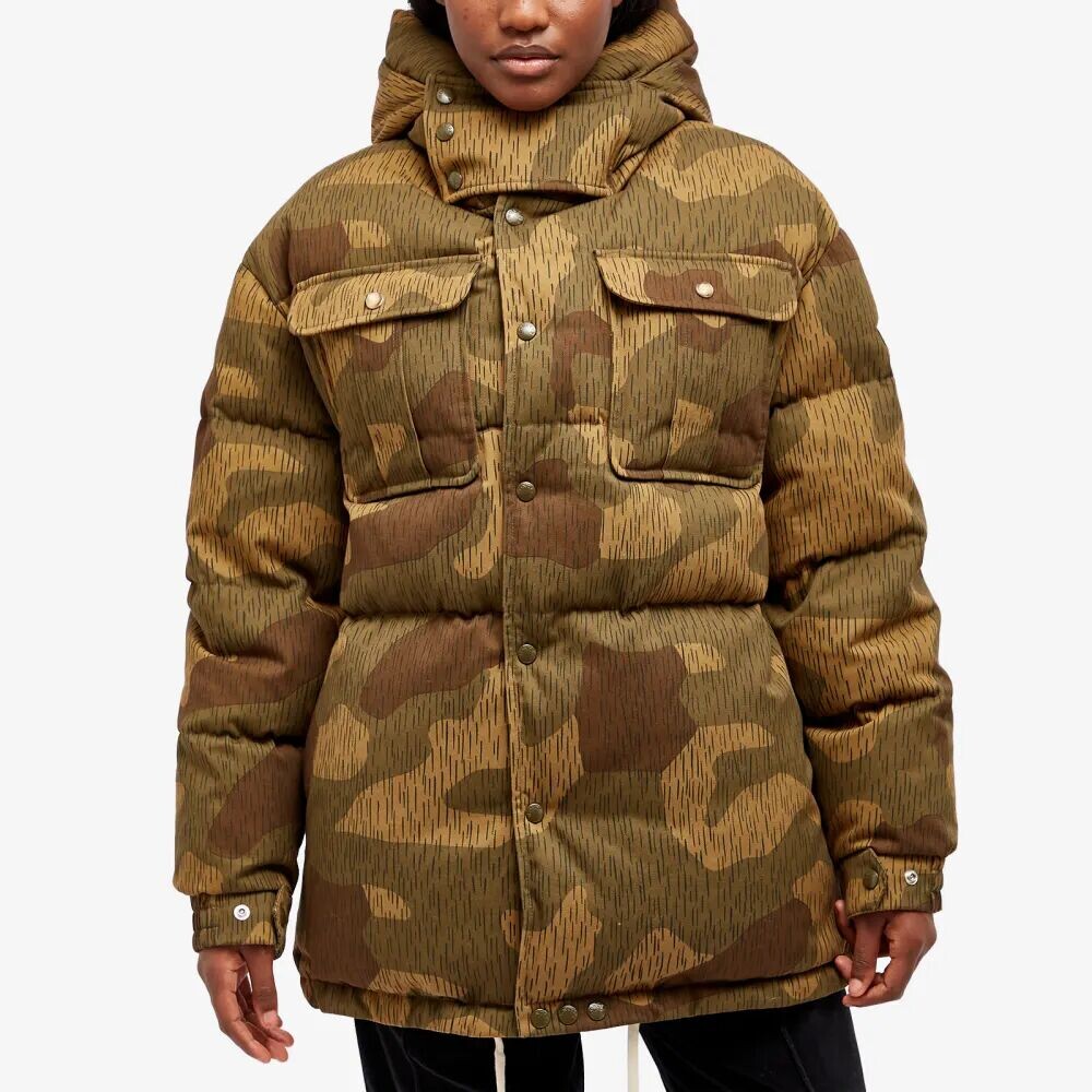 

Moncler Genius Длинная парка x Palm Angels Mandelbrot, мультиколор