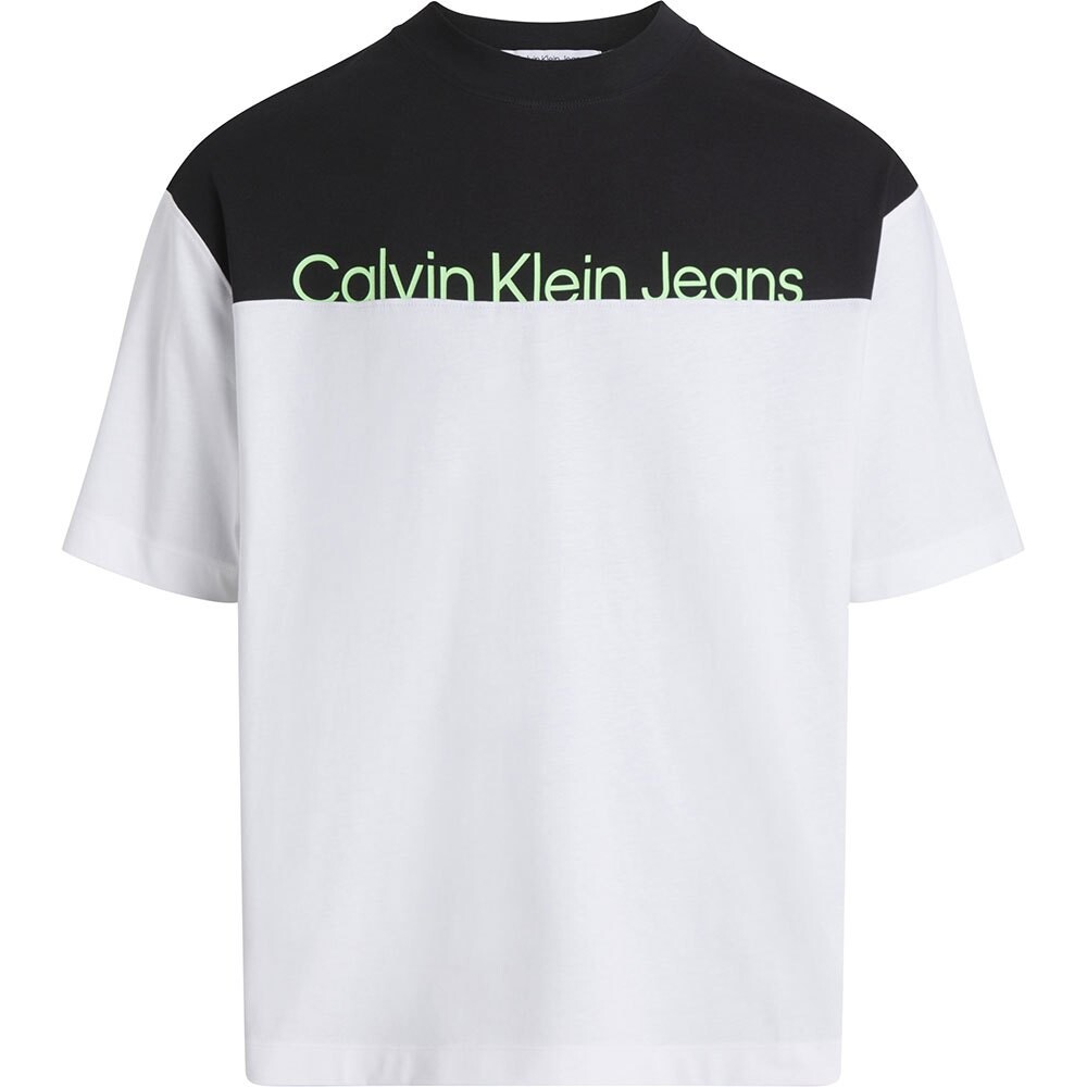 

Футболка Calvin Klein Jeans Institutional Colorblo, белый