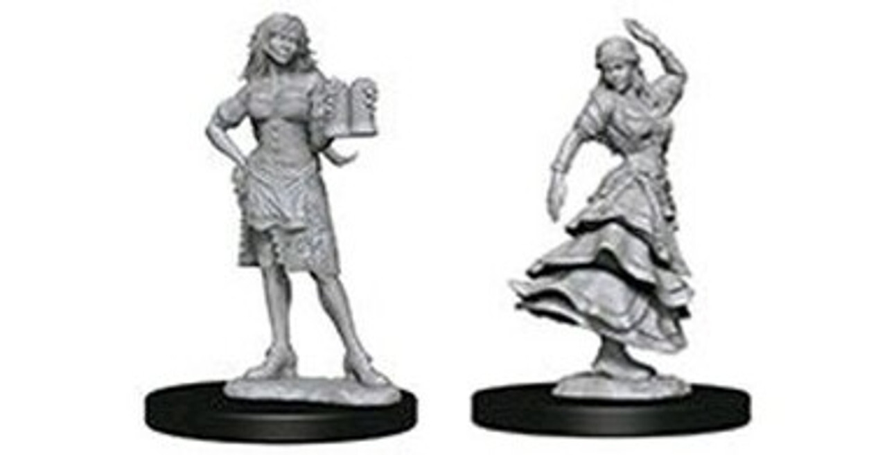 

Миниатюра Pathfinder Battles Deep Cuts Unpainted Miniatures: Bartender/Dancing Girl