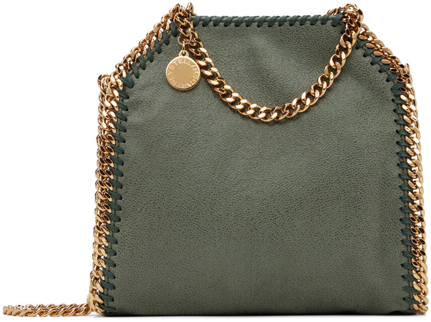 

Зеленая маленькая сумка Falabella Stella Mccartney