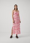 Платье макси VMEASY SLIT V NECK DRESS Vero Moda, розовый