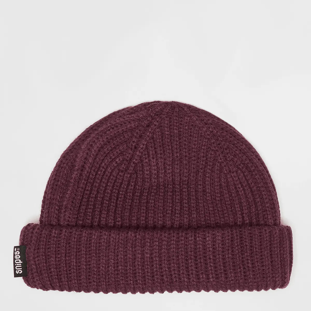 

Шапка SNIPES Woven Flag Label Basic Fisherman Beanie, красный