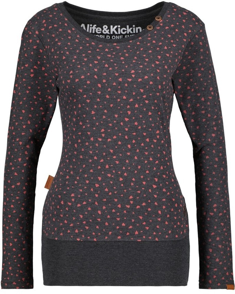 

Лонгслив alife and kickin Cocoak B Long, серый