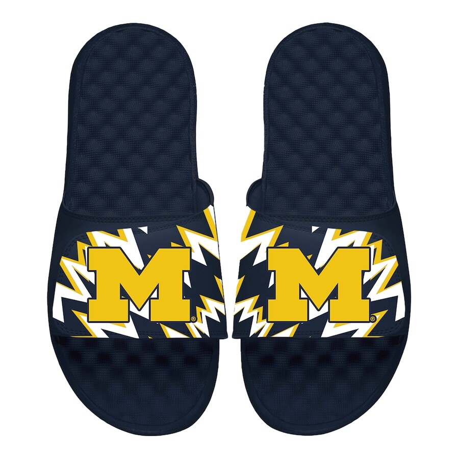 

Шлепанцы ISlide Michigan Wolverines, нави