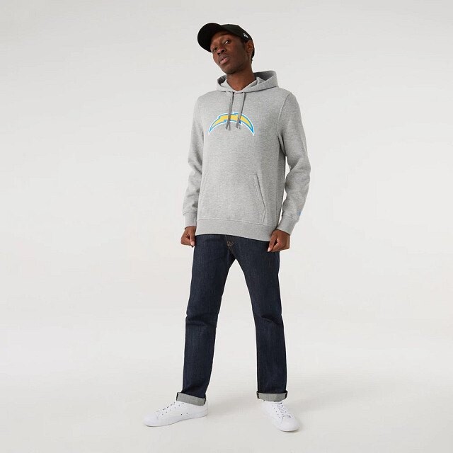 

Худи New Era NFL Regular Los Angeles Chargers, серый